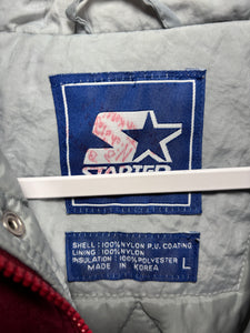 Vintage Alabama X Starter Puffer Jacket Youth Large