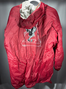 Vintage Alabama Rain Jacket Parka Large