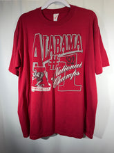 Load image into Gallery viewer, 1992 National Champs Crimson Jerzees T-Shirt Large

