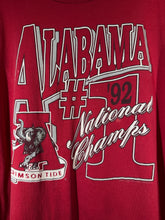 Load image into Gallery viewer, 1992 National Champs Crimson Jerzees T-Shirt Large
