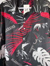 Load image into Gallery viewer, Alabama Black Hawaiian Button Up Shirt Large
