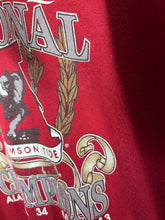 Load image into Gallery viewer, 1992 National Champs Crimson Crewneck Sweatshirt XL
