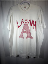 Load image into Gallery viewer, Vintage Alabama "A" White T-Shirt XL
