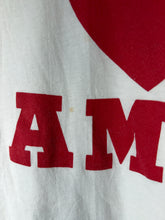Load image into Gallery viewer, 1980's "I Love Bama" White Russell Shirt Small
