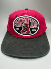Load image into Gallery viewer, Vintage Alabama X Lee Sport Two Tone Snapback Hat
