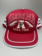 Load image into Gallery viewer, Vintage Alabama Three Stripe Trucker Snapback Hat
