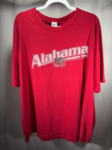 Vintage Alabama X Russell Crimson T-Shirt XXL 2XL