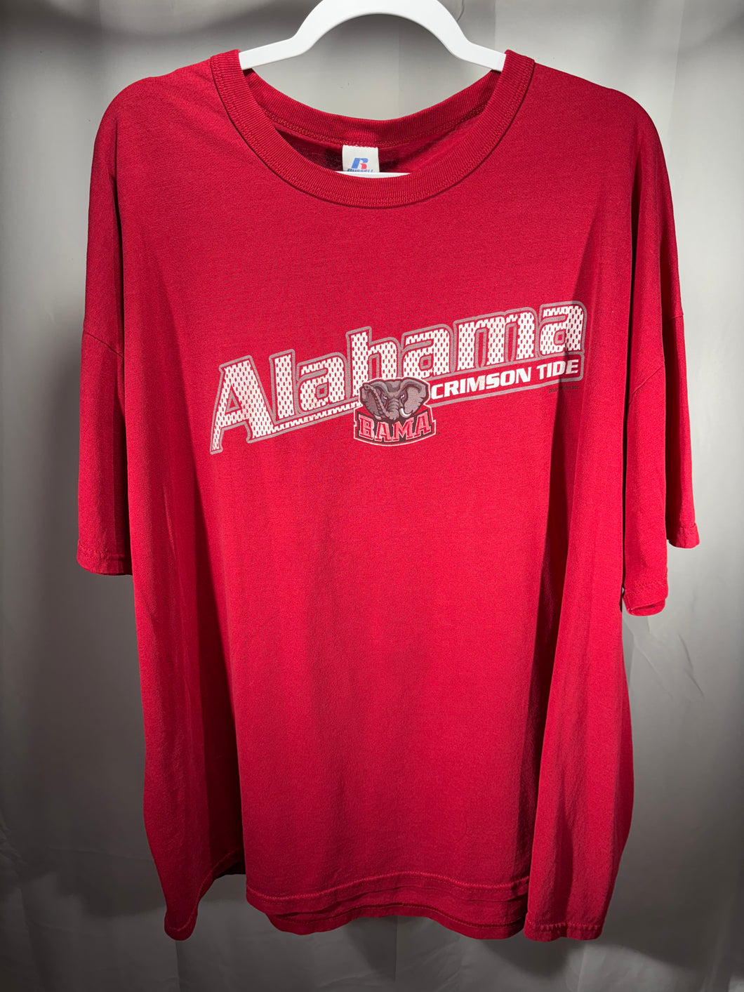 Vintage Alabama X Russell Crimson T-Shirt XXL 2XL