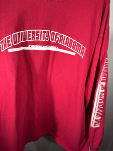 Vintage Alabama Long Sleeve Crimson Shirt Oversized XL