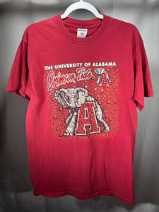 Vintage Alabama Crimson Graphic T-Shirt Medium