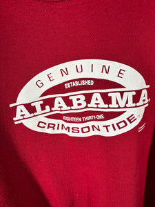 Alabama X Jerzees Crimson Crewneck Sweatshirt XL