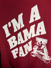 Load image into Gallery viewer, Vintage Bama Fan Crimson Crewneck Sweatshirt Medium
