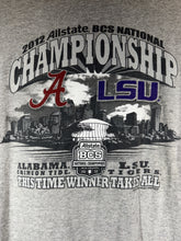 Load image into Gallery viewer, 2012 BCS National Champs Grey T-Shirt Large
