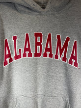 Load image into Gallery viewer, Alabama Grey Spellout Hoodie Sweatshirt Medium
