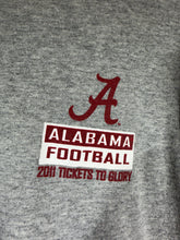 Load image into Gallery viewer, 2011 Alabama Football Schedule Grey T-Shirt Large
