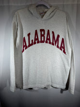 Load image into Gallery viewer, Vintage Alabama X True Fan Spellout Grey Lightweight Hoodie Sweatshirt Boxy Medium
