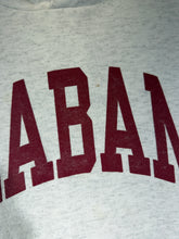 Load image into Gallery viewer, Vintage Alabama X True Fan Spellout Grey Lightweight Hoodie Sweatshirt Boxy Medium
