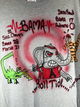 Load image into Gallery viewer, 1992 Iron Bowl Air Brushed Grey T-Shirt Large
