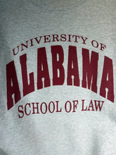 Load image into Gallery viewer, Vintage University of Alabama School of Law Grey Crewneck Sweatshirt Large
