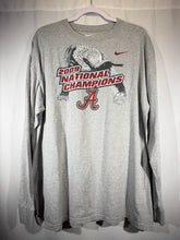 Load image into Gallery viewer, 2009 National Champs Grey T-Shirt Large
