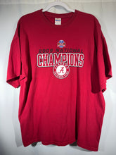 Load image into Gallery viewer, 2009 National Champs Crimson Red T-Shirt Large
