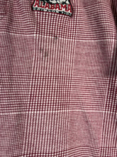 Load image into Gallery viewer, Vintage Alabama Houndstooth Crimson Polo Shirt Medium
