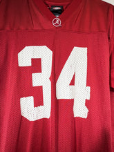 Load image into Gallery viewer, Alabama #34 Crimson Mesh Jersey Youth XL - Mens Small
