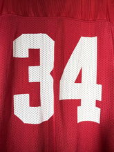 Load image into Gallery viewer, Alabama #34 Crimson Mesh Jersey Youth XL - Mens Small
