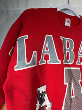 Load image into Gallery viewer, Vintage Alabama X Jerzees Spellout Crimson Crewneck Sweatshirt Medium
