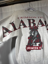 Load image into Gallery viewer, Vintage Alabama Spellout Rare Grey Crewneck Sweatshirt Medium
