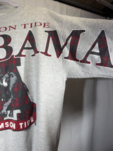 Load image into Gallery viewer, Vintage Alabama Spellout Rare Grey Crewneck Sweatshirt Medium
