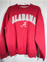 Load image into Gallery viewer, Alabama Crimson Spellout Crewneck Sweatshirt Medium
