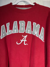 Load image into Gallery viewer, Alabama Crimson Spellout Crewneck Sweatshirt Medium
