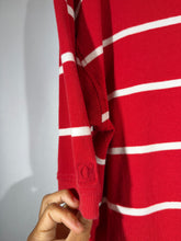 Load image into Gallery viewer, Alabama X Chiliwear Crimson Striped Polo Shirt Large
