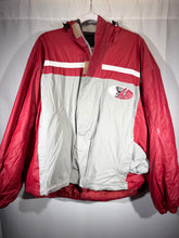 Load image into Gallery viewer, Vintage Alabama Grey/Crimson Rain Jacket XL
