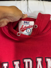 Load image into Gallery viewer, Alabama X MV Sport Spellout Crimson Hoodie Sweatshirt Large
