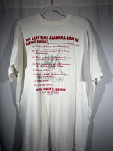 Load image into Gallery viewer, Vintage "The Tide Can't Lose in Baton Rouge" White Game Day T-Shirt XL
