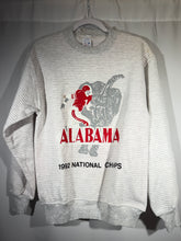 Load image into Gallery viewer, 1992 National Champs Striped Crewneck Sweatshirt Small
