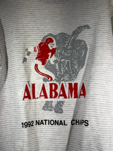 Load image into Gallery viewer, 1992 National Champs Striped Crewneck Sweatshirt Small
