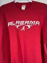 Load image into Gallery viewer, Alabama Crimson Spellout Crewneck Sweatshirt Medium
