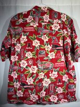 Load image into Gallery viewer, Vintage Alabama X Reyn Spooner Crimson Hawaiian Shirt Large
