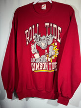 Load image into Gallery viewer, Vintage Alabama X Jerzees Crimson Graphic Crewneck Sweatshirt Medium
