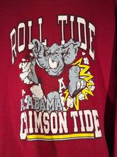 Load image into Gallery viewer, Vintage Alabama X Jerzees Crimson Graphic Crewneck Sweatshirt Medium
