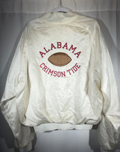 Load image into Gallery viewer, Vintage Bama Bassman X Alabama Football White Bomber Jacket Boxy XL
