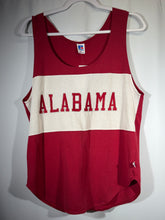 Load image into Gallery viewer, Vintage Alabama X Russell Crimson/White Tank Top Shirt Medium
