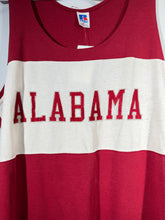 Load image into Gallery viewer, Vintage Alabama X Russell Crimson/White Tank Top Shirt Medium
