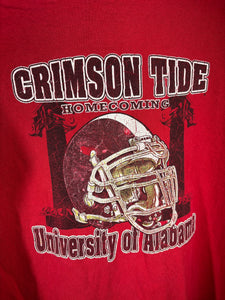 Alabama Homecoming Crimson T-Shirt Large