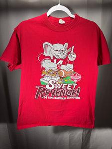 2011 National Champs Crimson T-Shirt Small