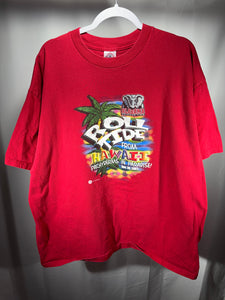2002 Alabama vs Hawaii Crimson T-Shirt XL