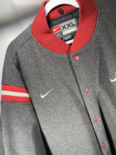 Load image into Gallery viewer, Nike Alabama Team Issued Grey Heavy Button Up Jacket XXL 2XL
